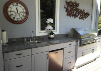 beautiful outdoor kitchen cabinets