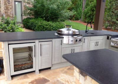 naturekast outdoor kitchen with evo
